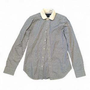 Ralph Lauren Women’s Striped Shirt with Contrast Collar